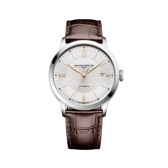 Armbanduhr Baume & Mercier Herr Classima in Stahl M0A10853 - M0A10853